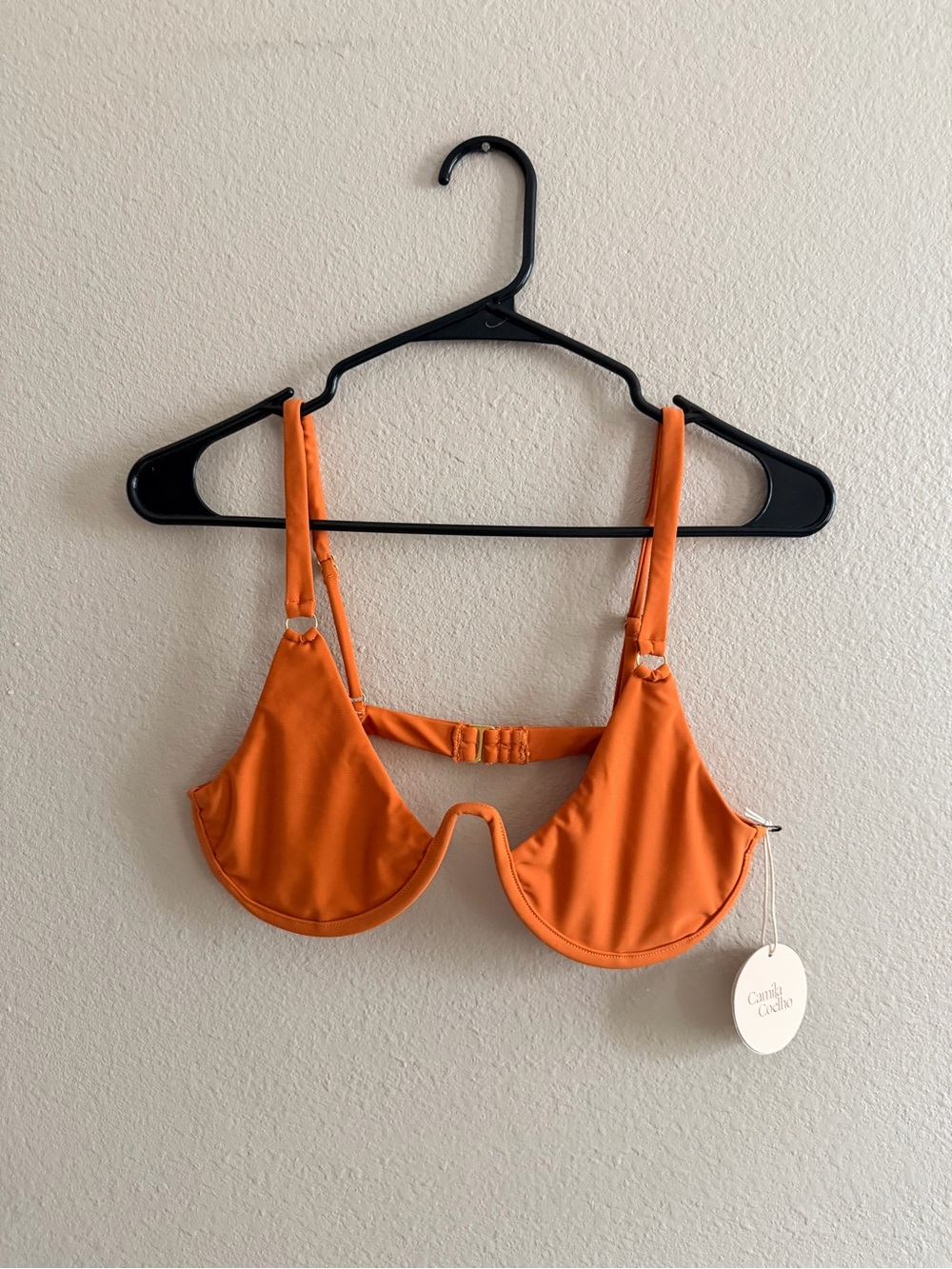 Revolve X Camila Coelho Tango Top in Rustic Orange